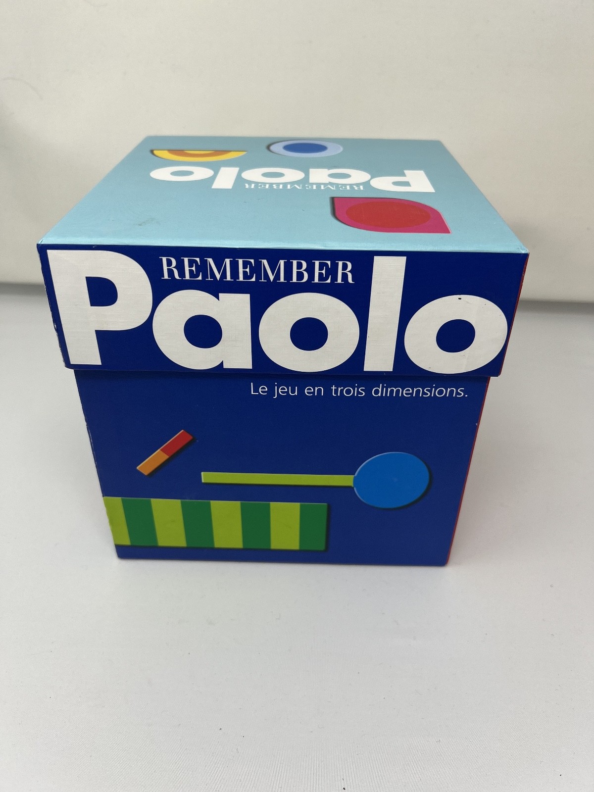 Remember Paolo Creative 3D Three-dimensional Board Game Building German