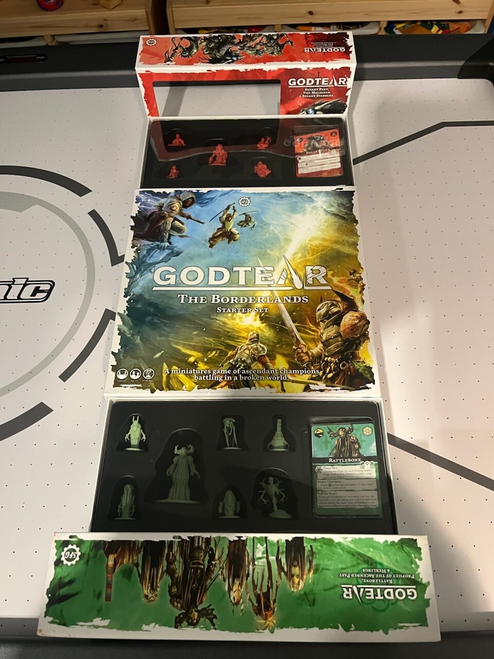 Steamforged Godtear The Borderlands Starter Set Bundle with (2) Expansion Sets