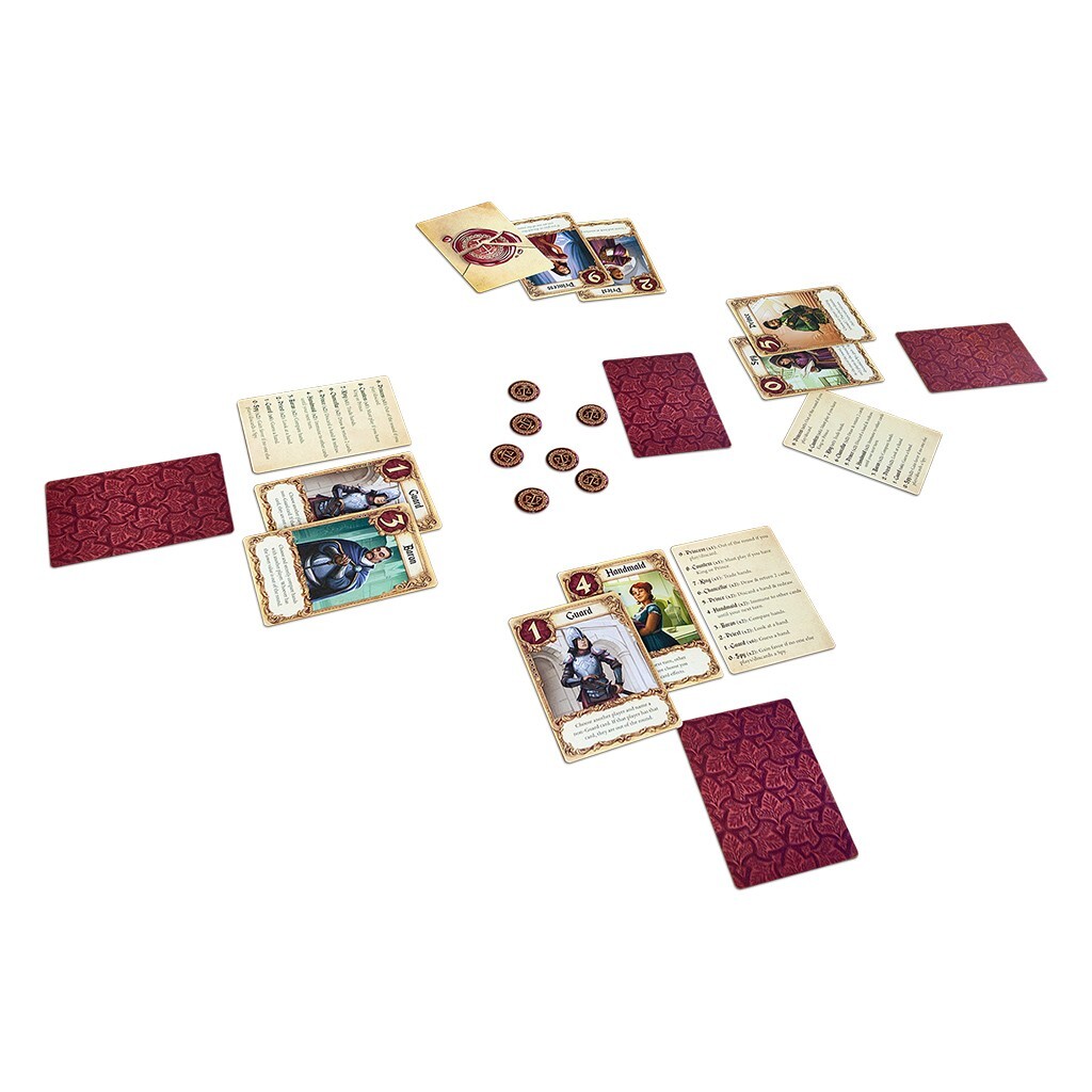 Love Letter Classic Eco Box Card Game w/ Bag Z-Man Games Family Fast Quick