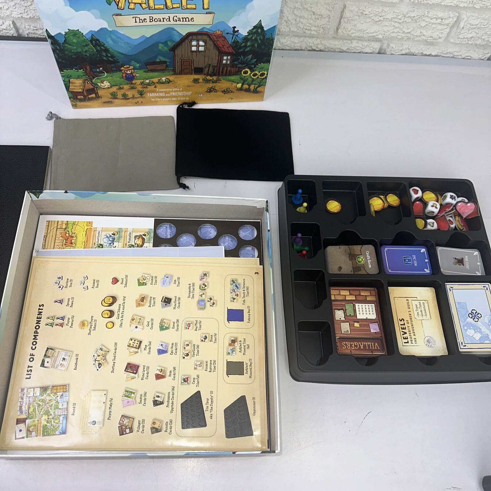 Stardew Valley: The Board Game – 1 to 4 Players [USED – COMPLETE] Ages 13+