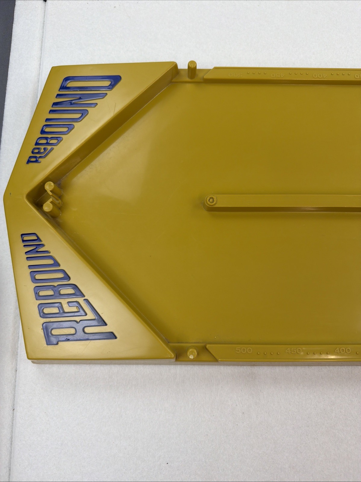 1971 Ideal Rebound Two Cushion Game Vintage Tabletop Shuffleboard Game And Box