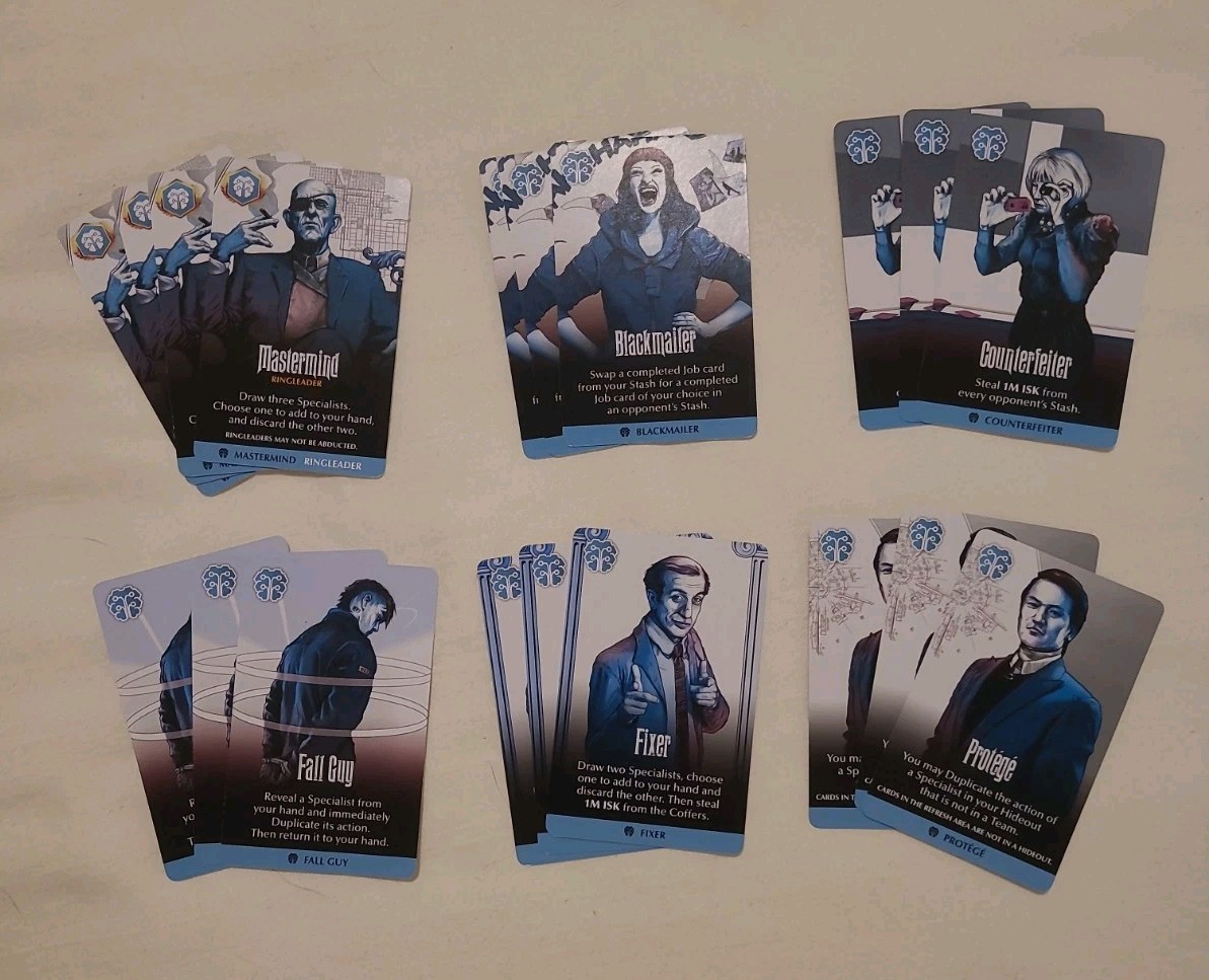 Grifters Card Game Indie Boards & Cards Dystopian Universe Hand Building Game