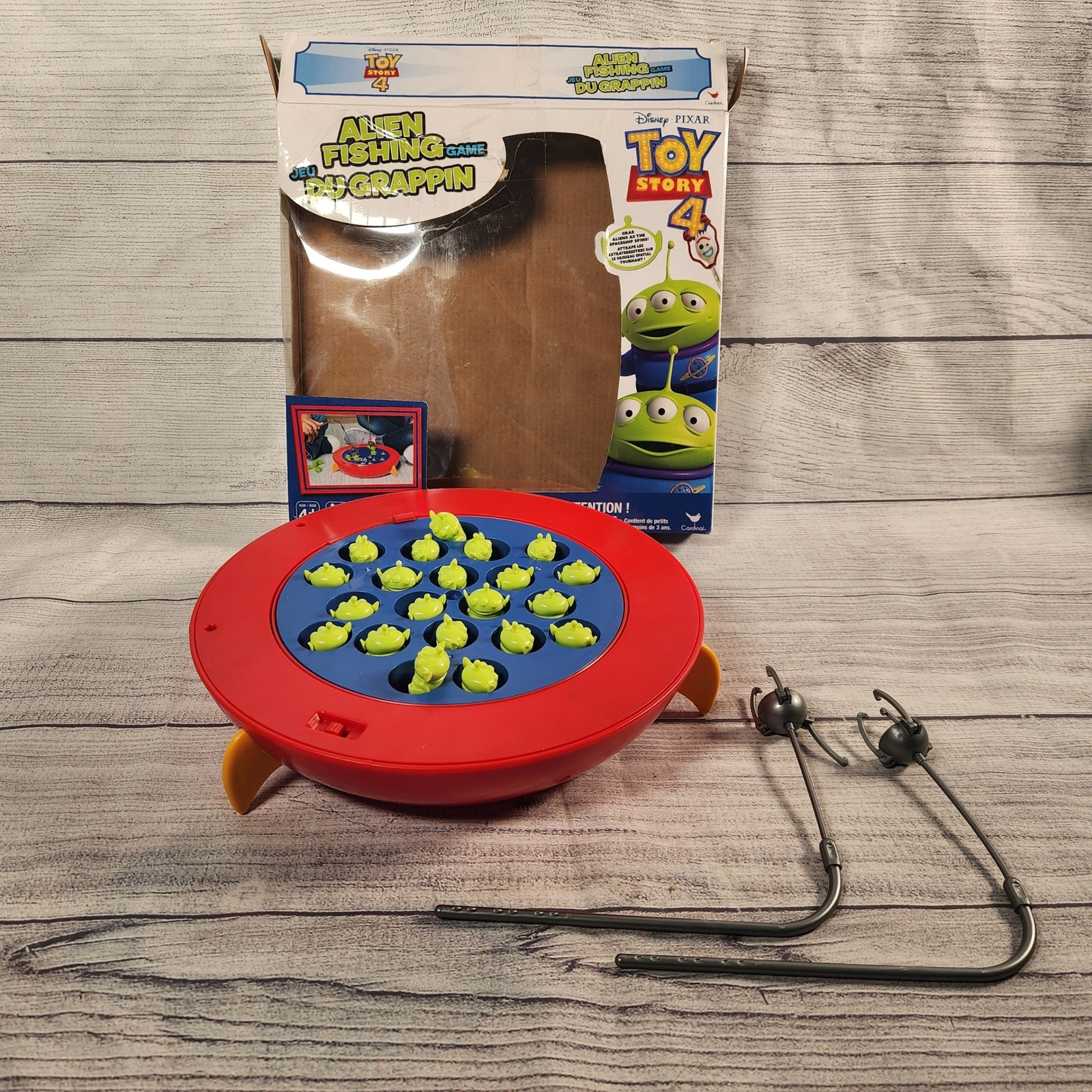 Disney Pixar Toy Story 4 Alien Fishing Game Cardinal Motorized Skill Game 2019
