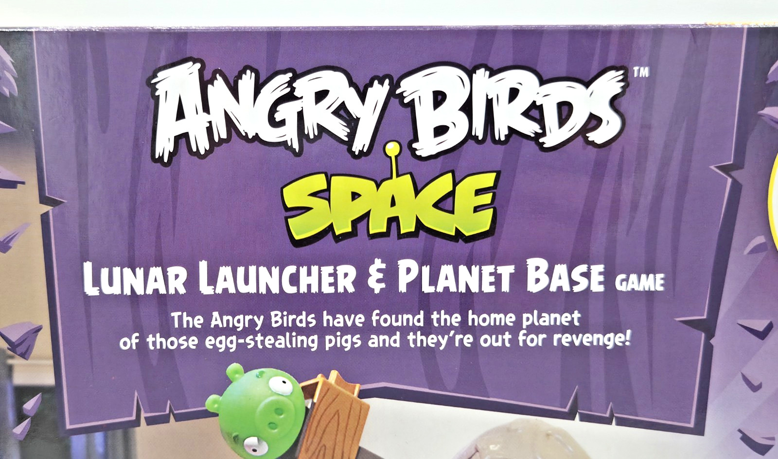 Angry Birds SPACE Lunar Launcher & Planet Base NEW RARE GAME 2013 Mattel FREESHP