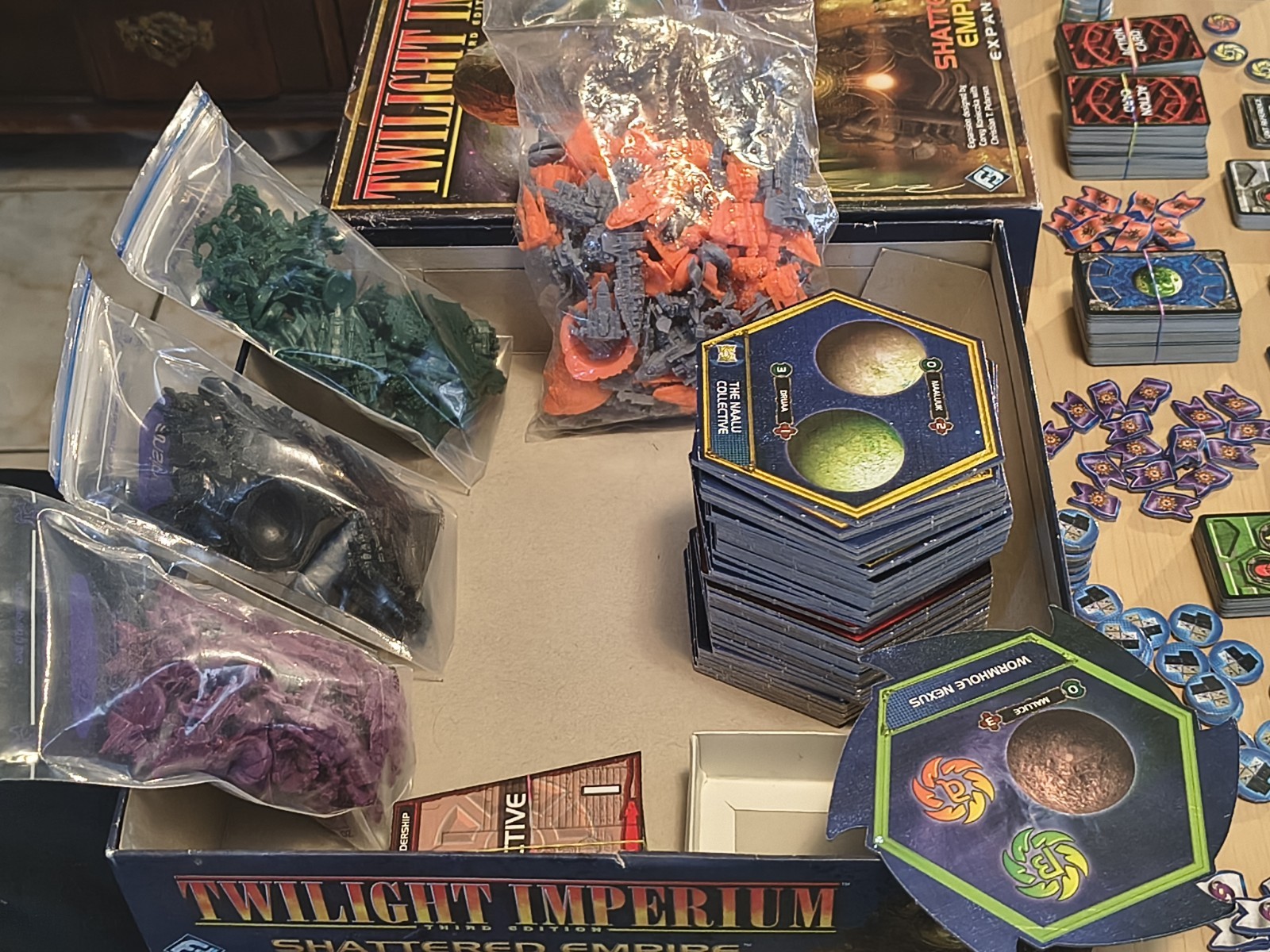 Twilight Imperium Third Edition Shattered Empire Expansion Missing A Few items