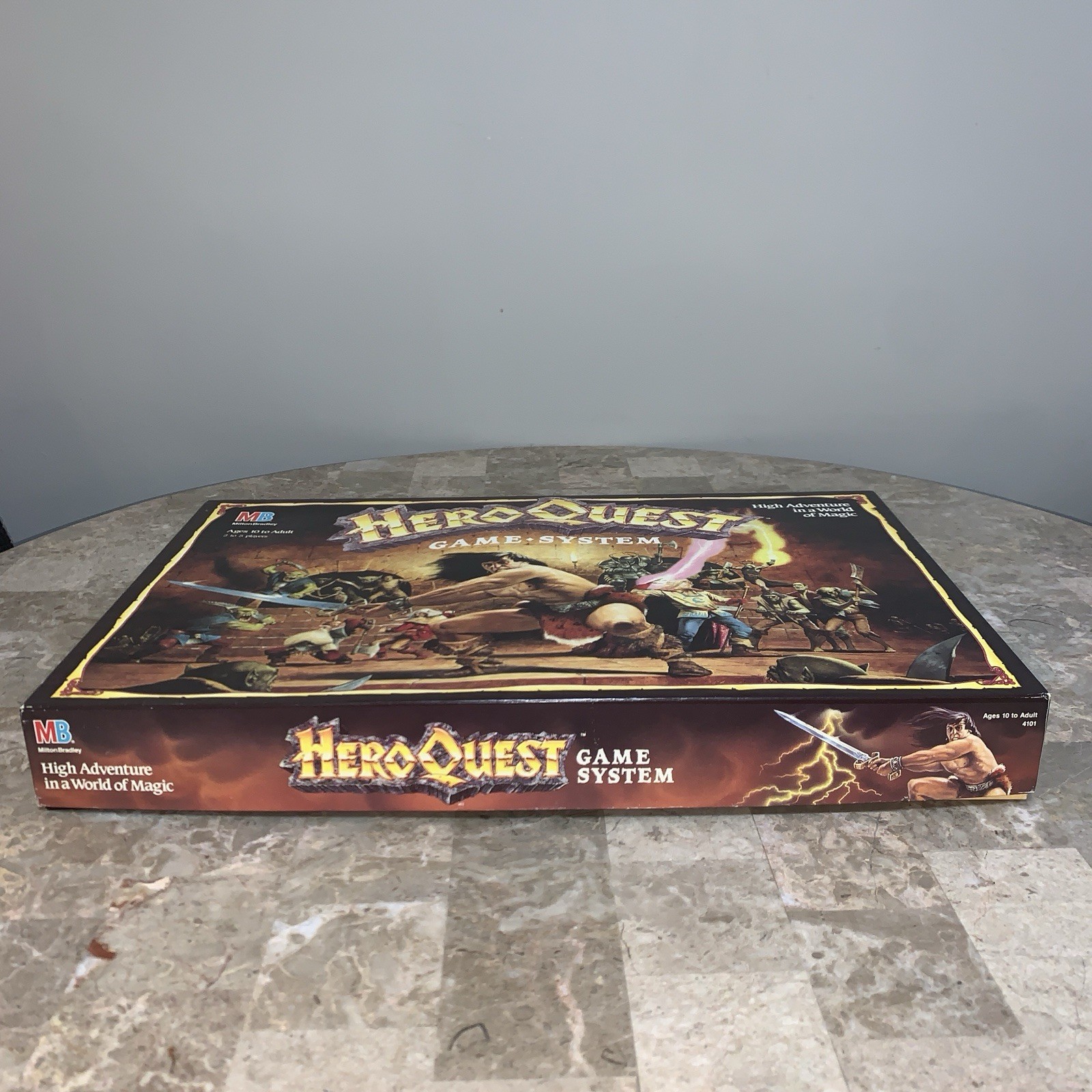 Unused Hero Quest Board Game 1990 Vintage Games Workshop HeroQuest Missing Items