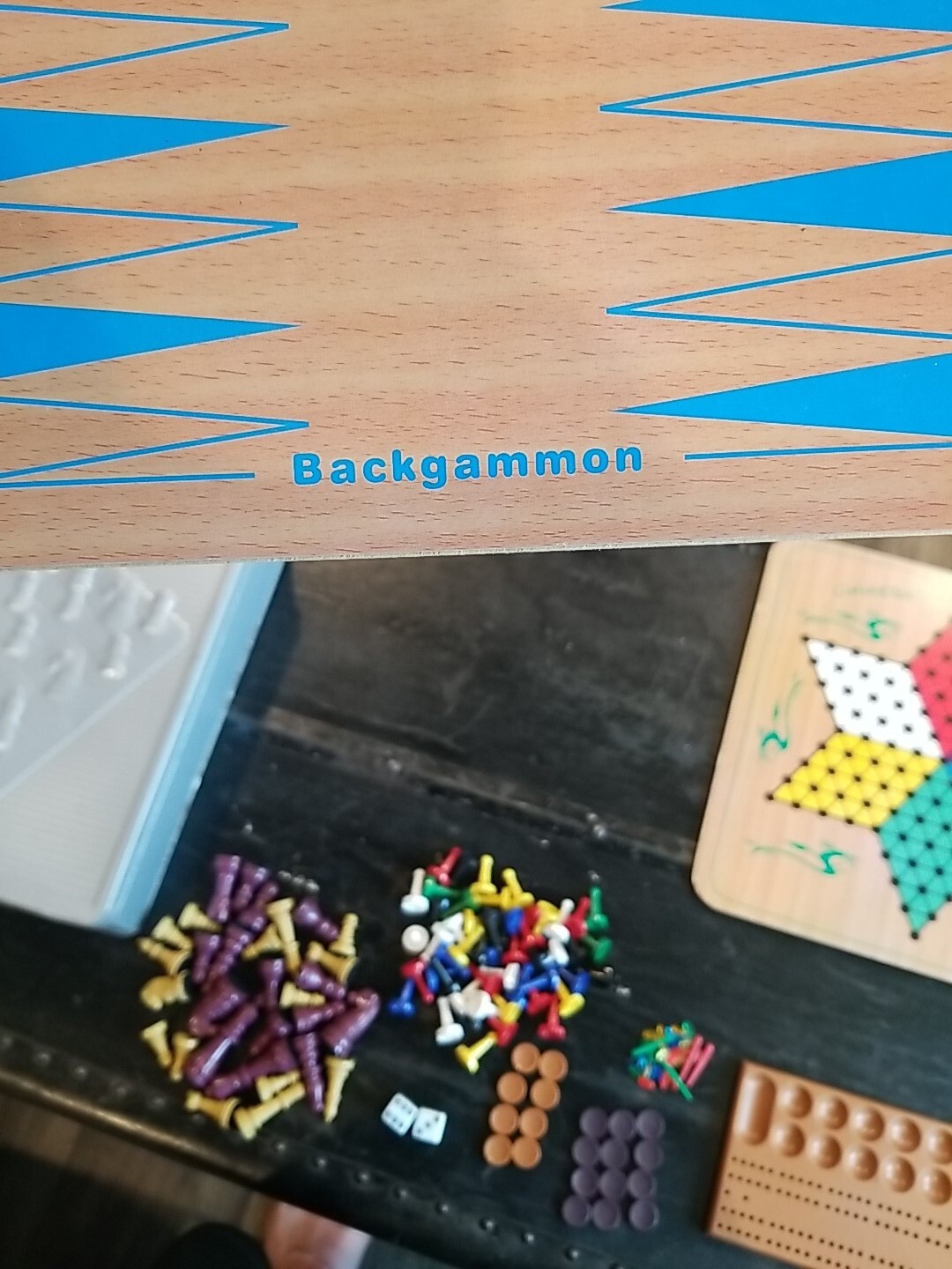 Multiple Games In 1, Some Pieces Missing, Good Shape,Pre-owned, Parts