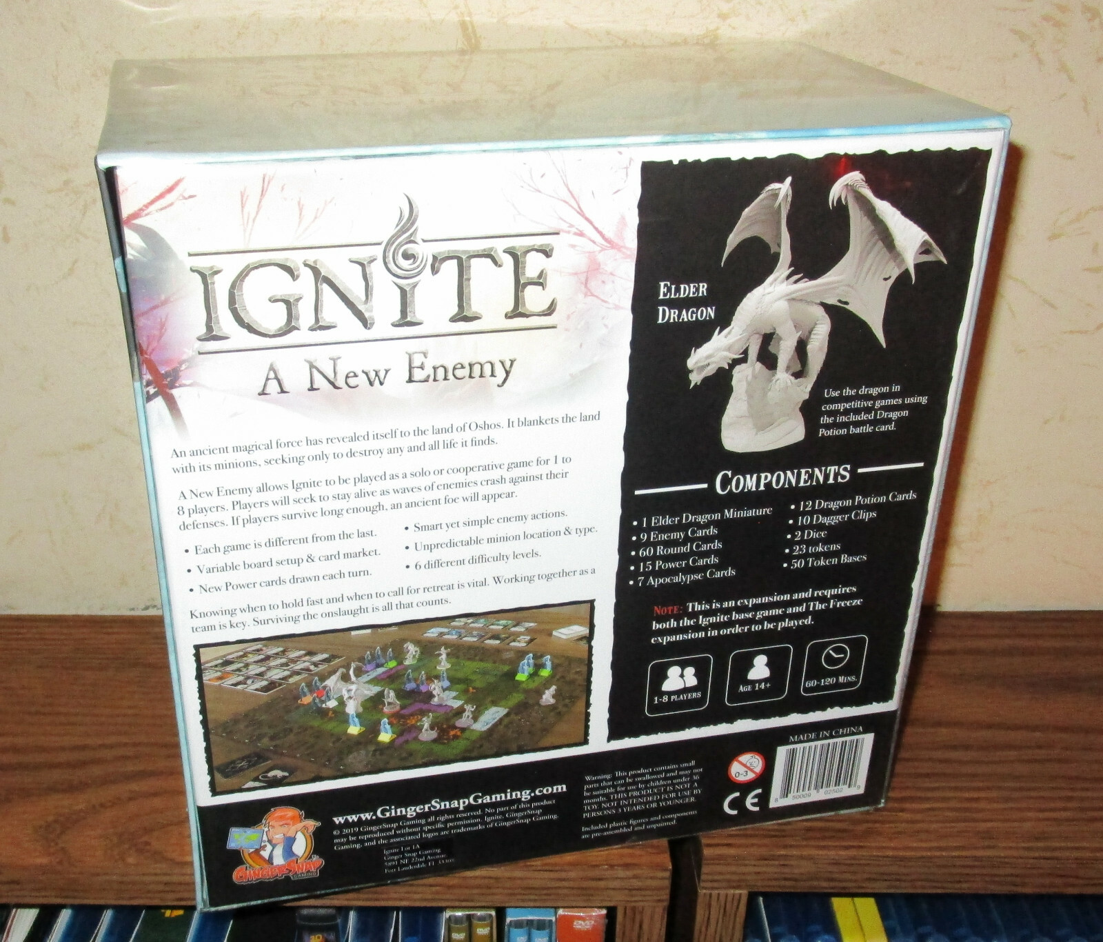 Ginger Snap Gaming- Ignite All-In Pledge Kickstarter Edition