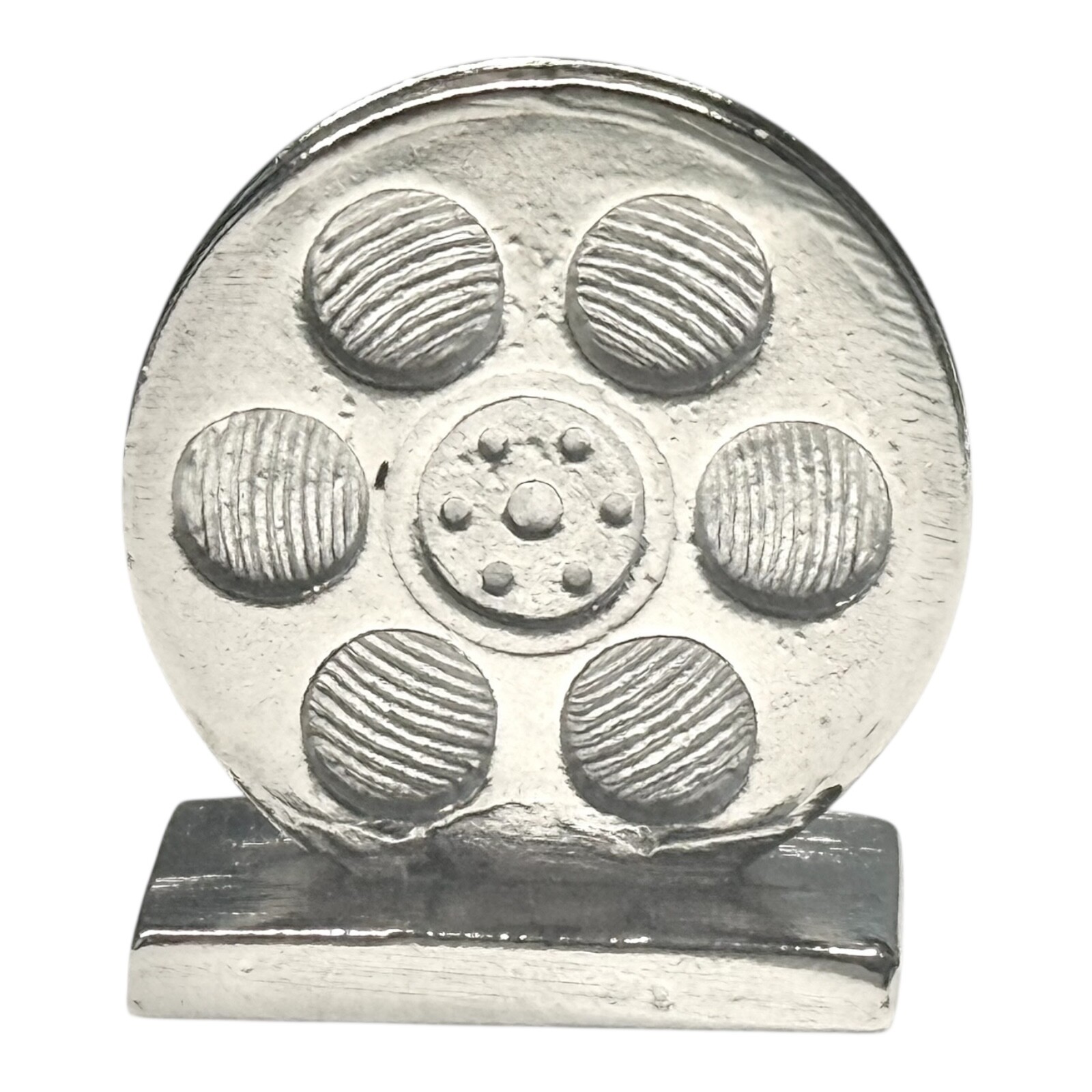 Scene It Pawn Mover Token Chrome Metal Finish – Movie Reel