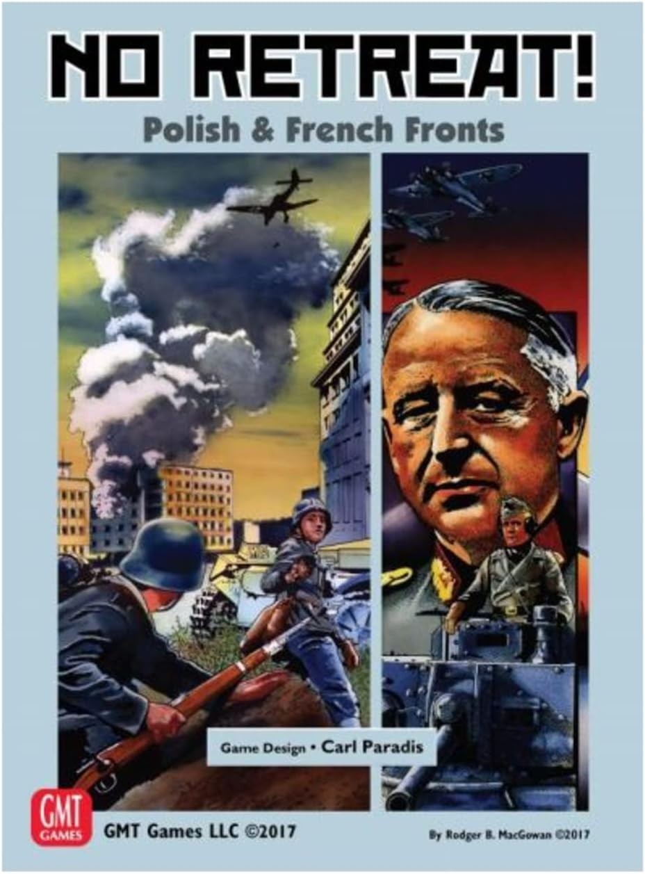 GMT Games No Retreat The French & Polish Fronts Wargame New Sealed