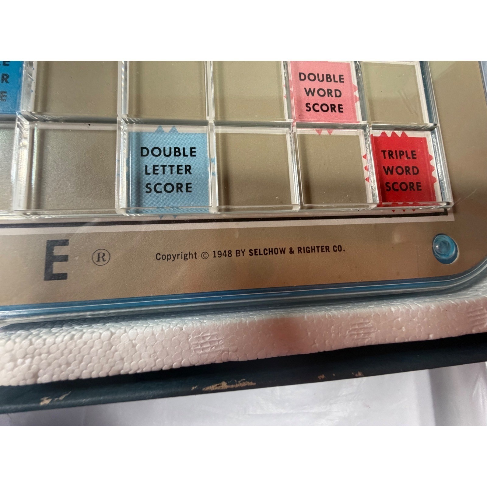 VTG 1977 Scrabble Deluxe Edition Complete Set Board Turntable Selchow Righter