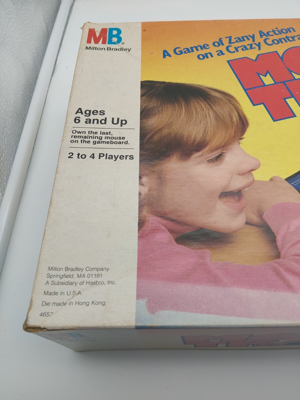 Vintage 1986 Mouse Trap Board Game Milton Bradley Incomplete