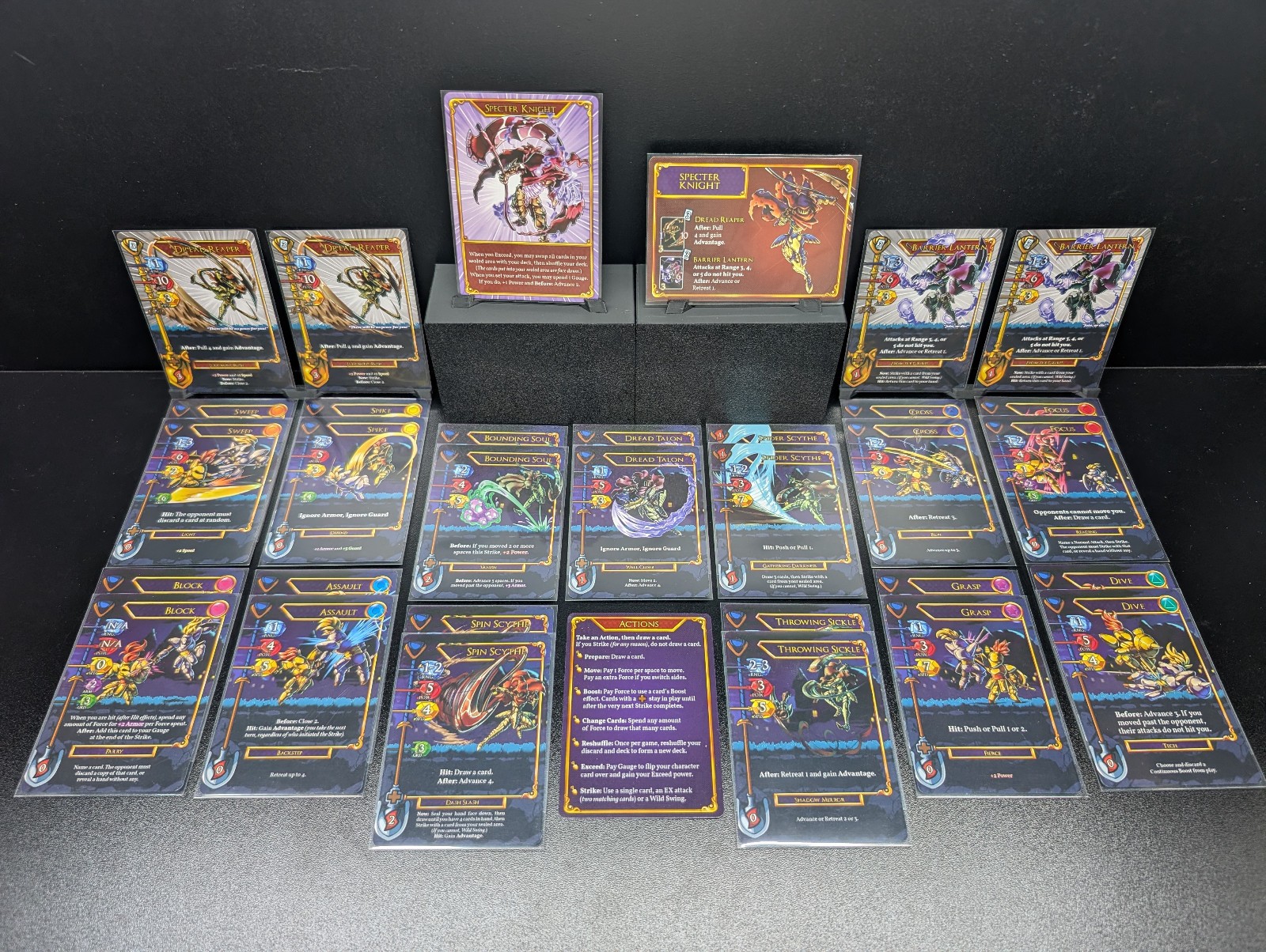 Exceed Fighting System – Shovel Knight Complete – Includes Enchantress & Specter