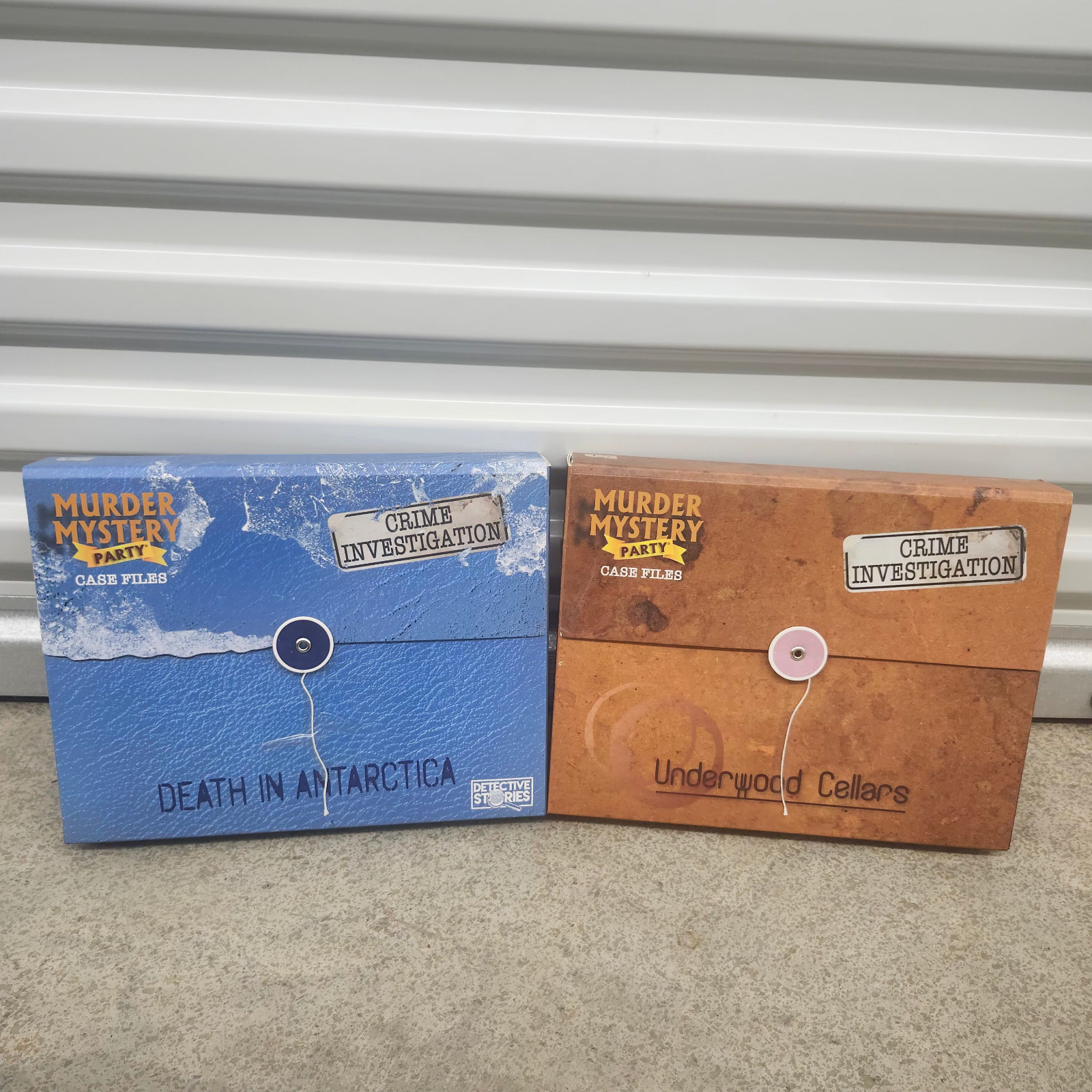 Murder Mystery Party Case Files Lot of 2 NEW! Unopened!
