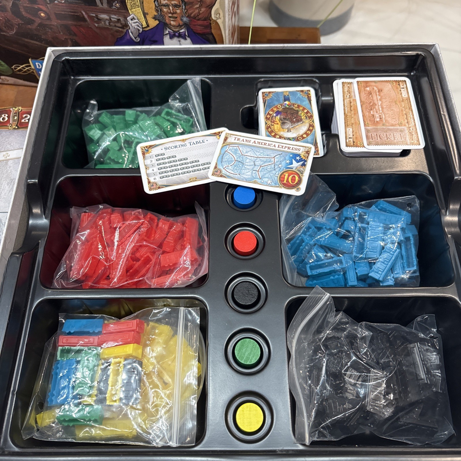 Days of Wonder Ticket To Ride by Alan R. Moon Train Adventure Board Game Family