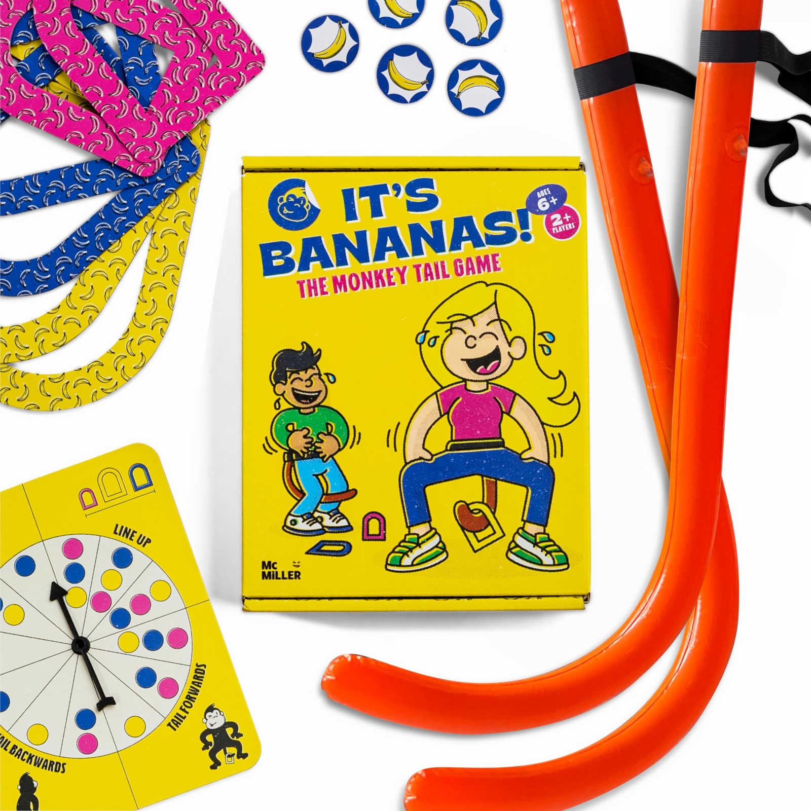It’s Bananas! The Monkey Tail Game – Funny, Fun Party & Family Game for Kids,…