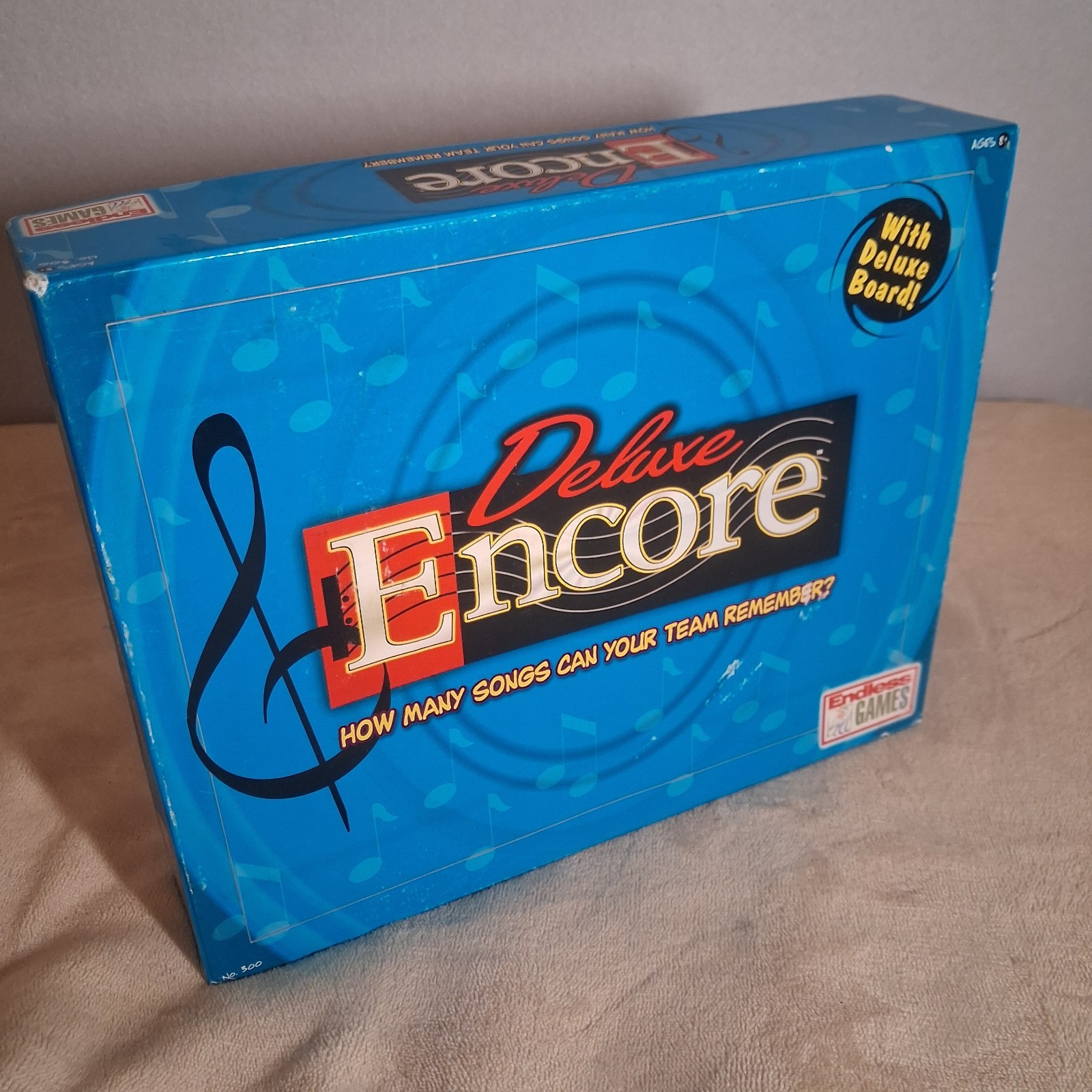 Deluxe Encore Board Game Endless Games Singing Music Party Trivia Song COMPLETE