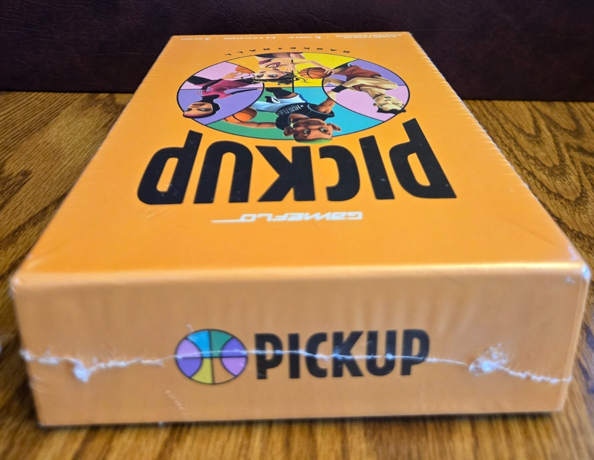 PICKUP BASKETBALL CARD GAME GAMEFLO. NEW/SEALED 2-6 PLAYERS AGES 8+ STRATEGY