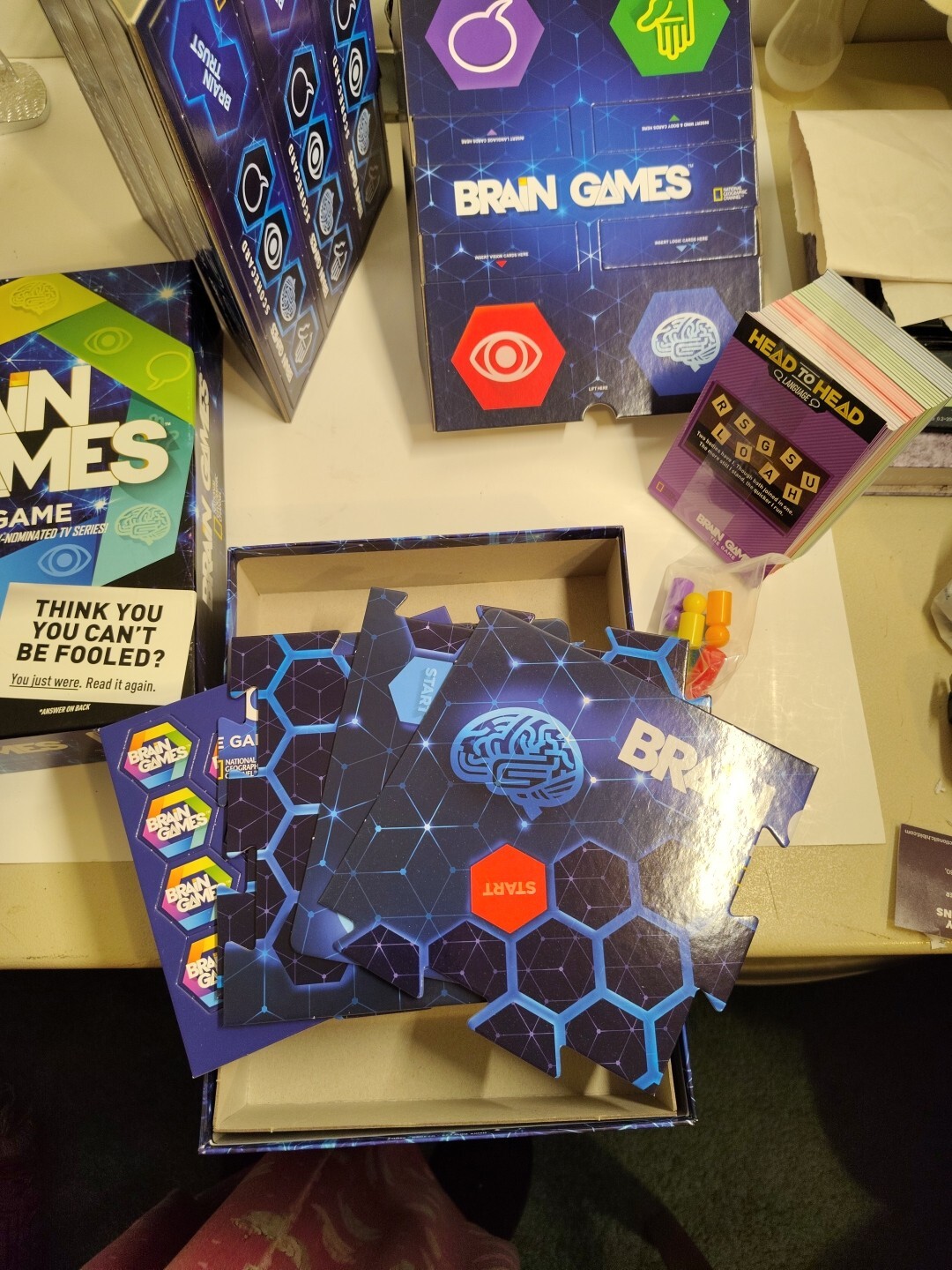 New Brain Games The Game Based on the Emmy Nominated National Geographic Channel