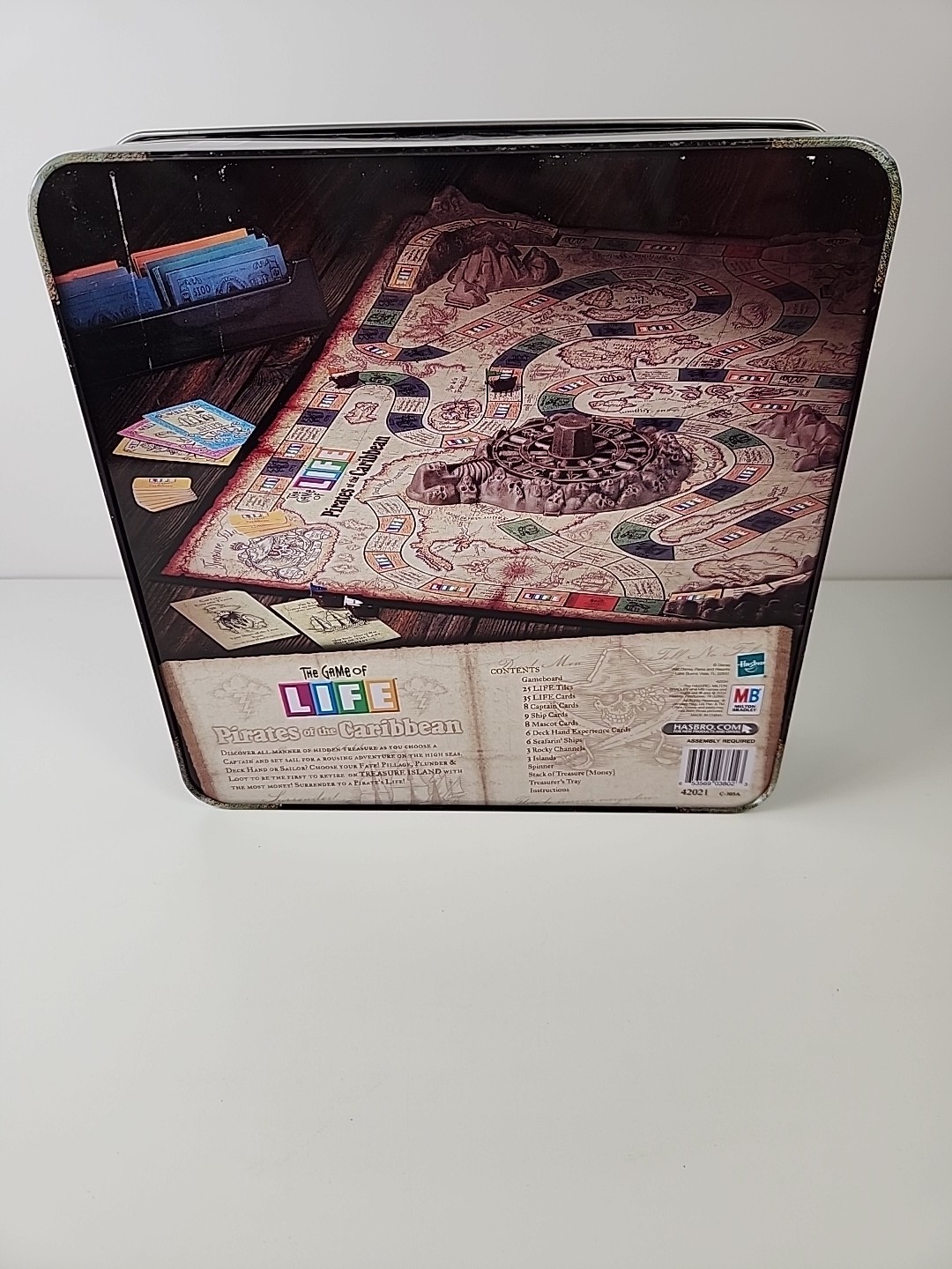 Disney Pirates of the Caribbean The Game of Life Collector Edition Tin