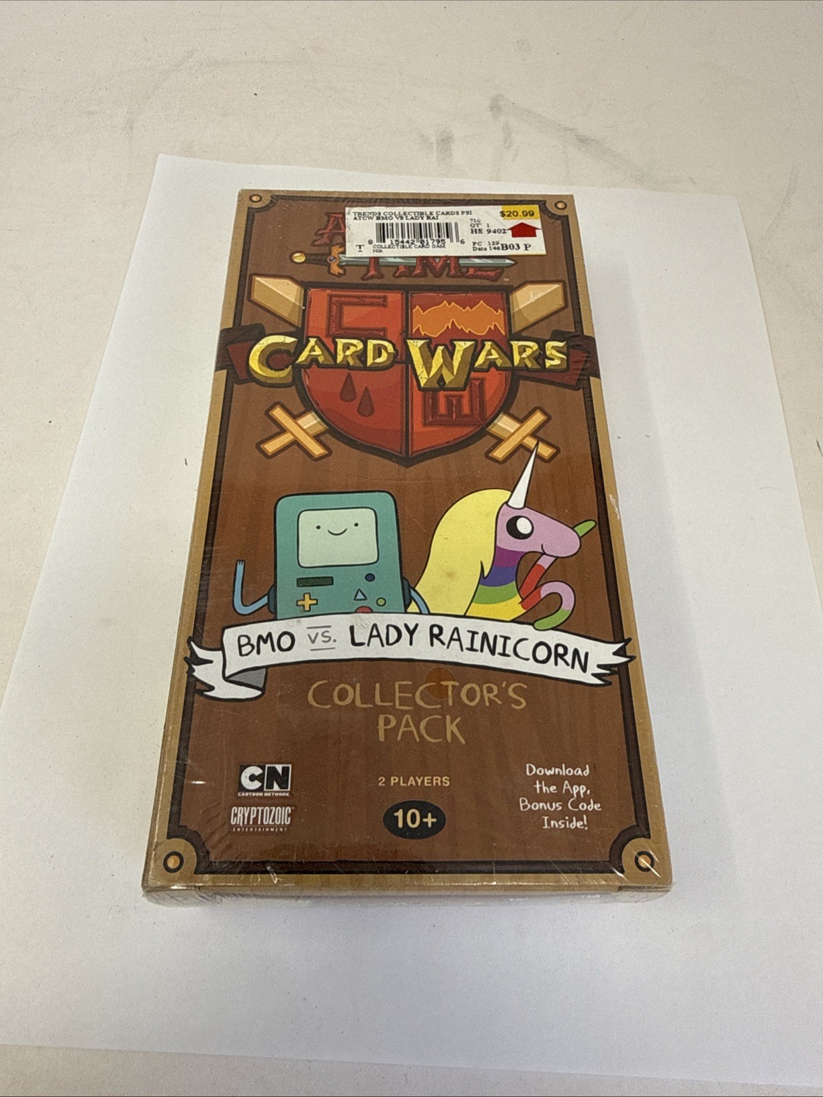 Adventure Time Card Wars BMO vs Lady Rainicorn Collectors Pack Set Cryptozoic