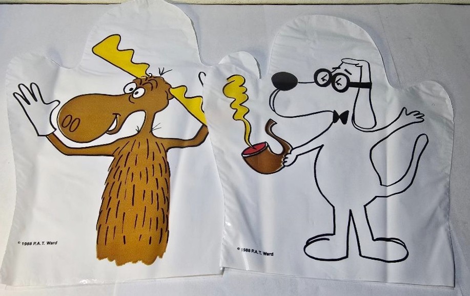 Bullwinkle and Rocky Role Playing Party Game RPG 1988 COMPLETE Unplayed MINT