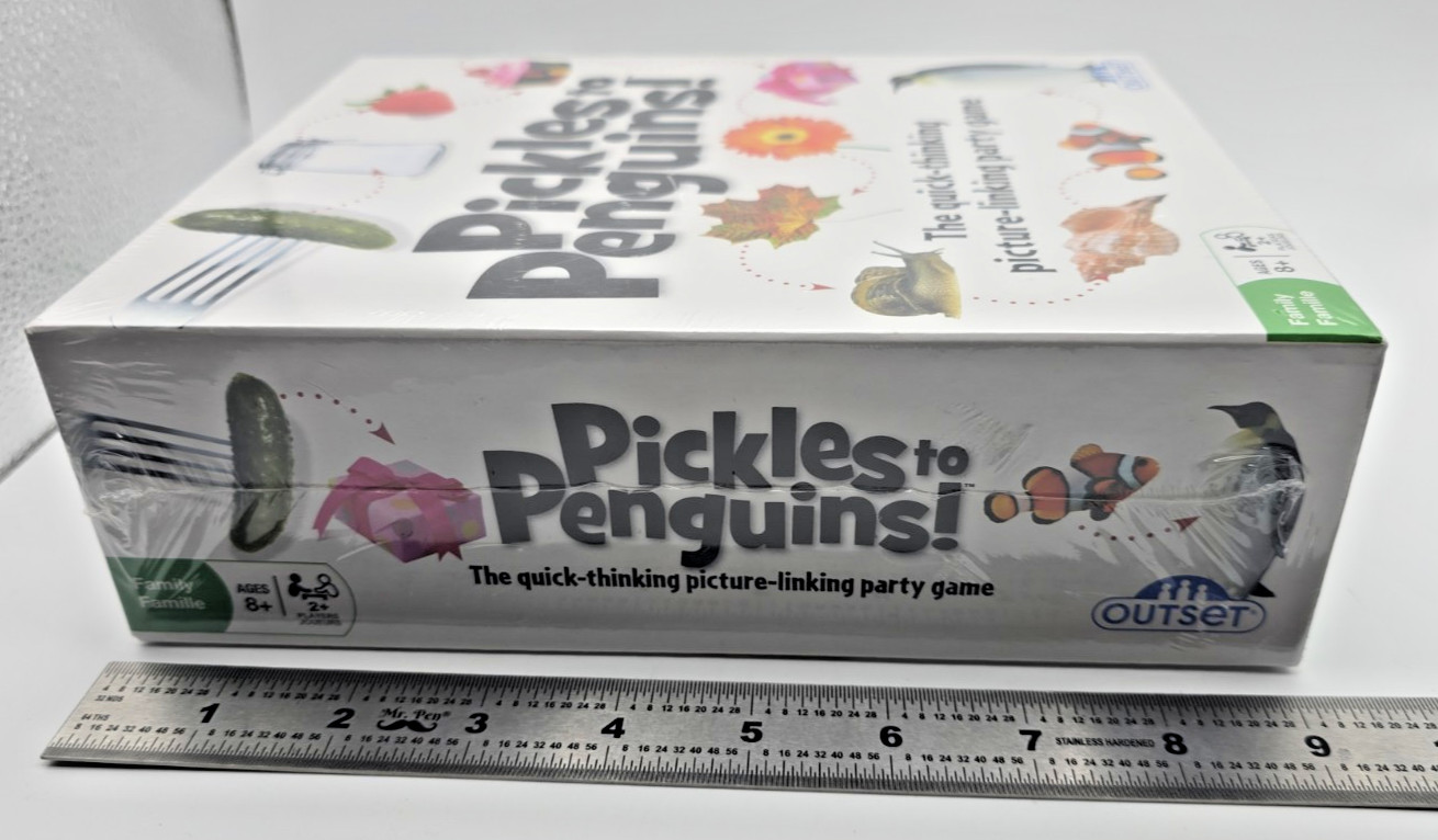 Pickles To Penguins Board Game Quick Thinking Picture Link Family Party