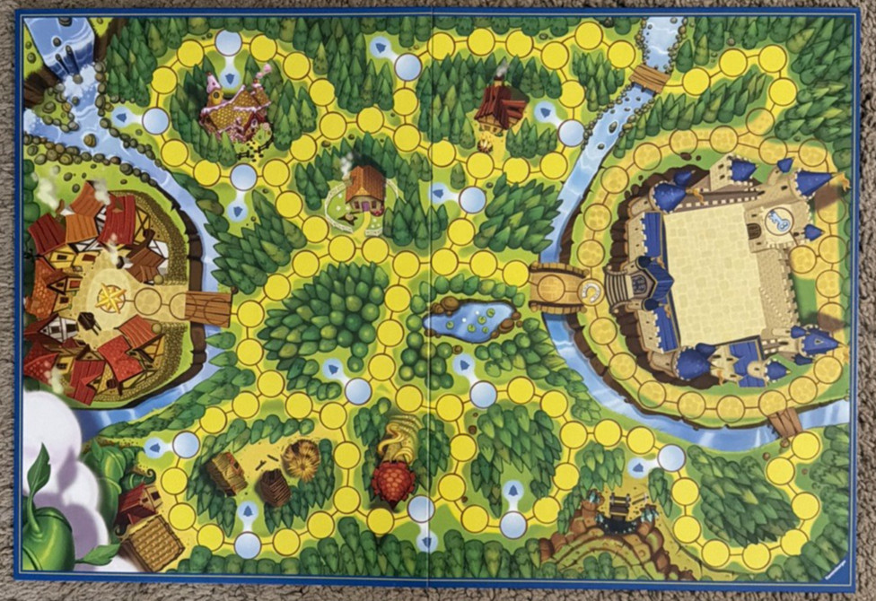 Ravensburger Enchanted Forest Board Game Family Fairy Tale 2014 Open Box