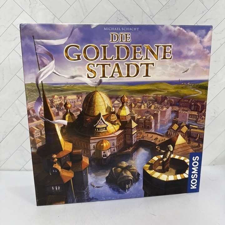 The Golden City Board Game Die Goldene Stadt GERMAN edition w/English Printout