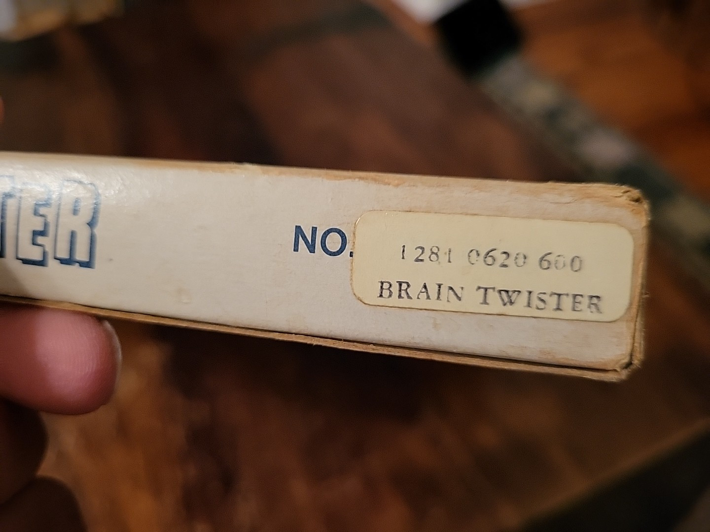 Vintage Dante Carpenter’s Bench Solitaire Slide Puzzle Brain Teaser Complete