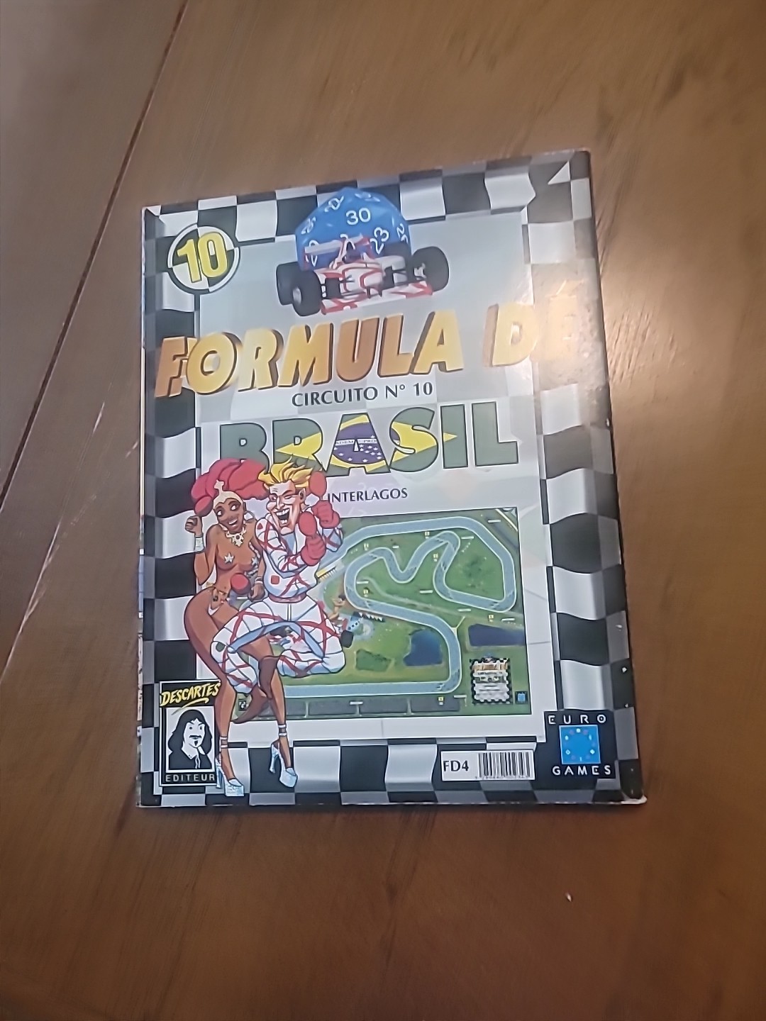 Formula De Tracks #9 & #10 Portugal & Brasil Expansion Circuits Eurogames