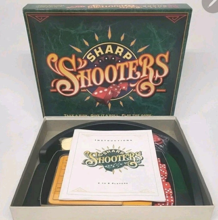 Vintage 1994 Milton Bradley Sharp Shooters Game. Complete! Super Clean!