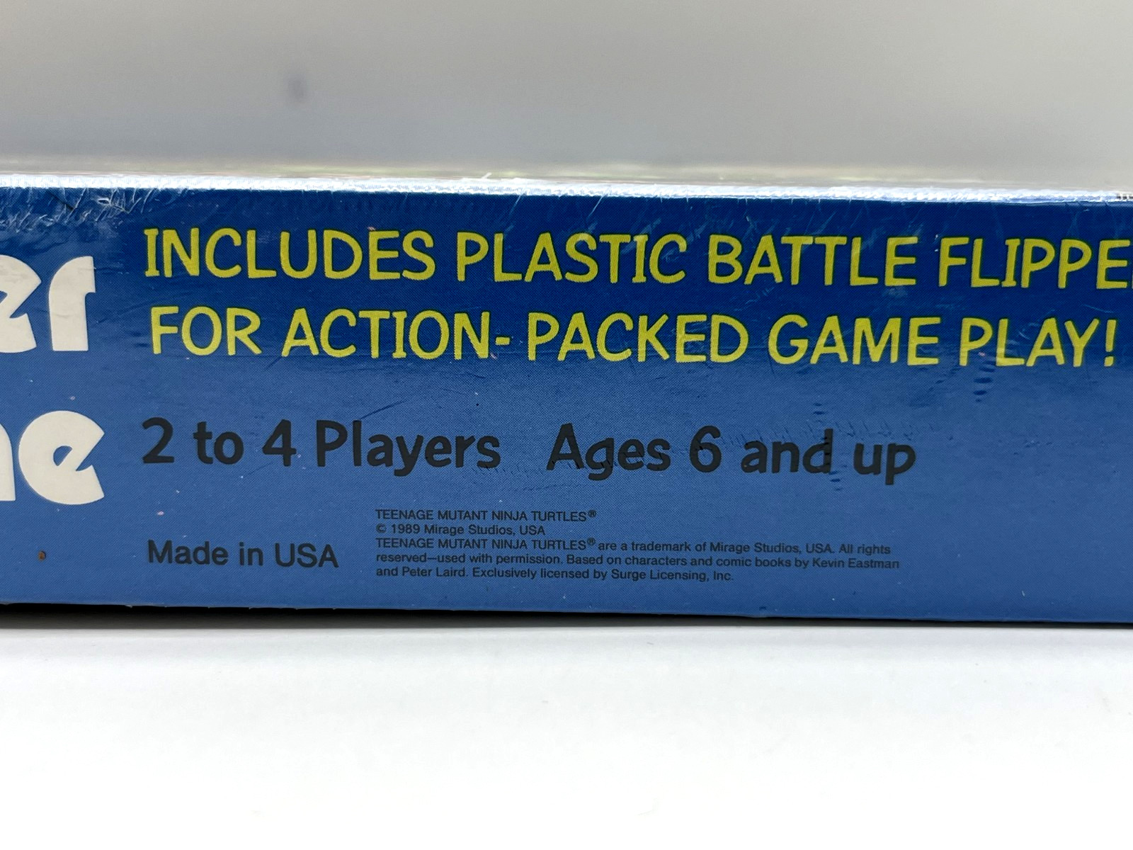 1987 TMNT Teenage Mutant Ninja Turtles Pizza Power Board Game RARE SEALED!!