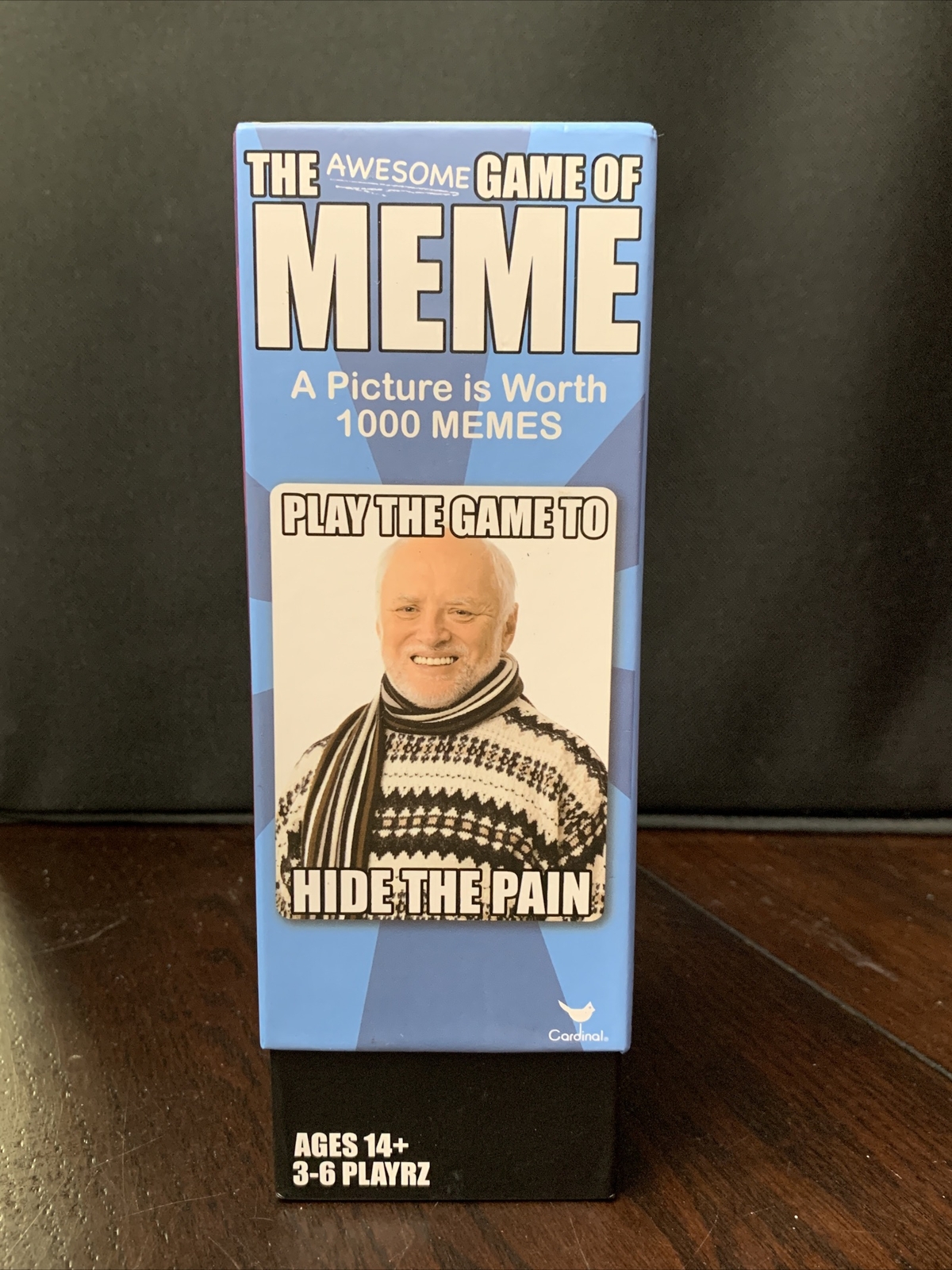 The Awesome Game of Meme Cards Game Box Ages 14+ 3-6 Players Fast Shipping Game