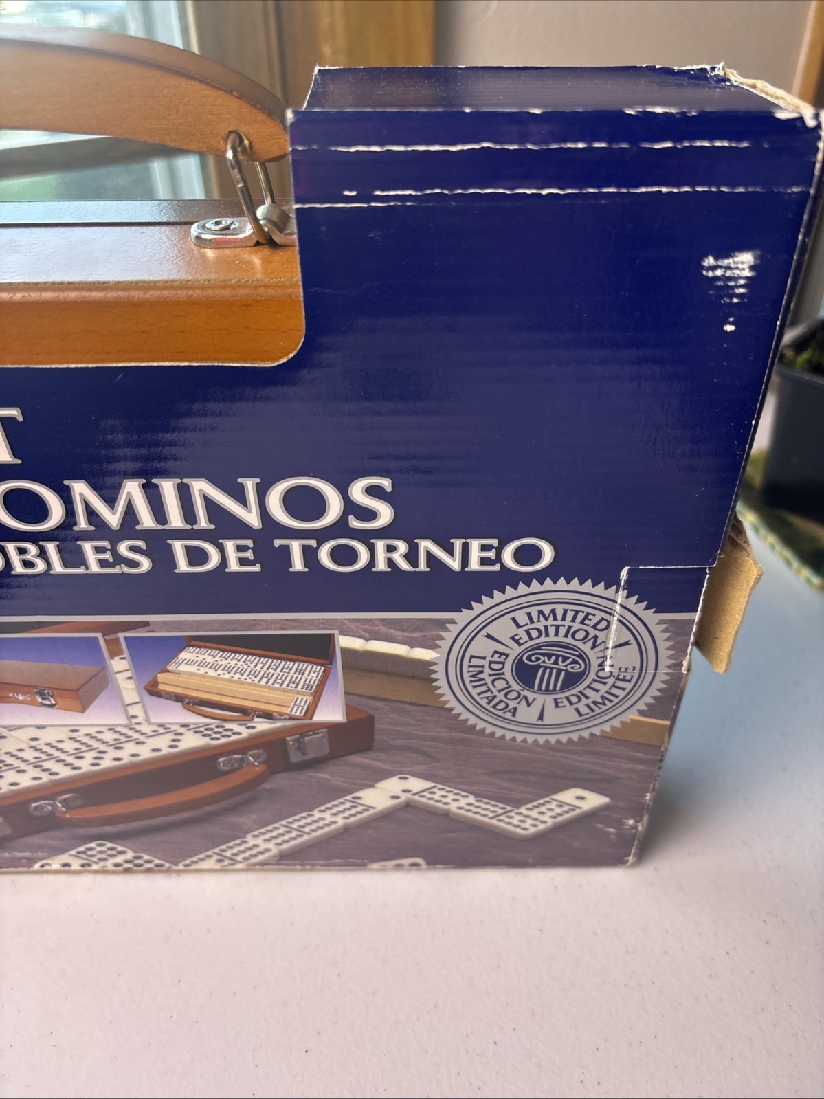Pavilion Tournament Deluxe Double 12 Dominos Limited Edition. *read