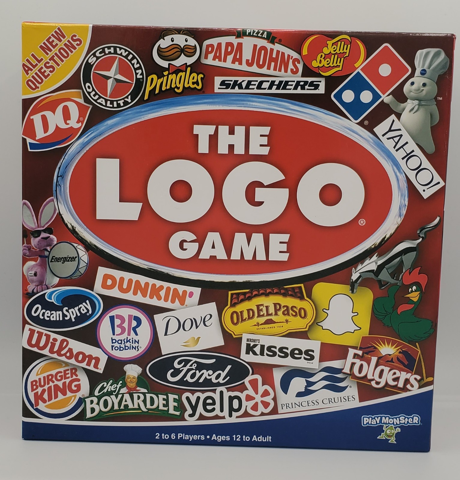 **NEW & SEALED** The Logo Board Game ☆ 2 to 6 Players ☆ Ages: 12 to Adult