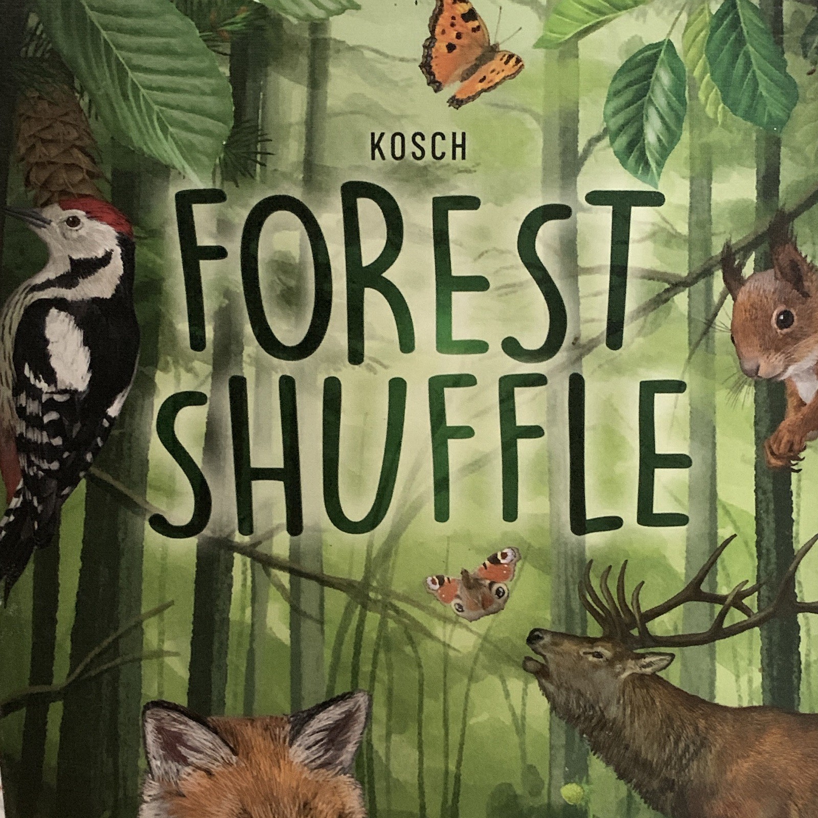 KOSCH Forest Shuffle Board/Card Game Complete Game 2+ Players Ages 10+