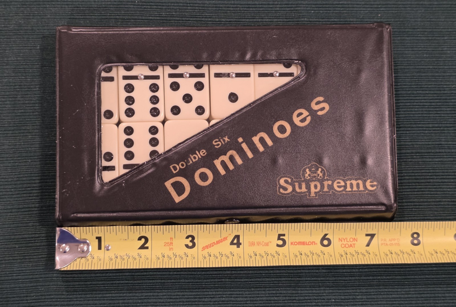 Vintage Double Six Dominoes Supreme