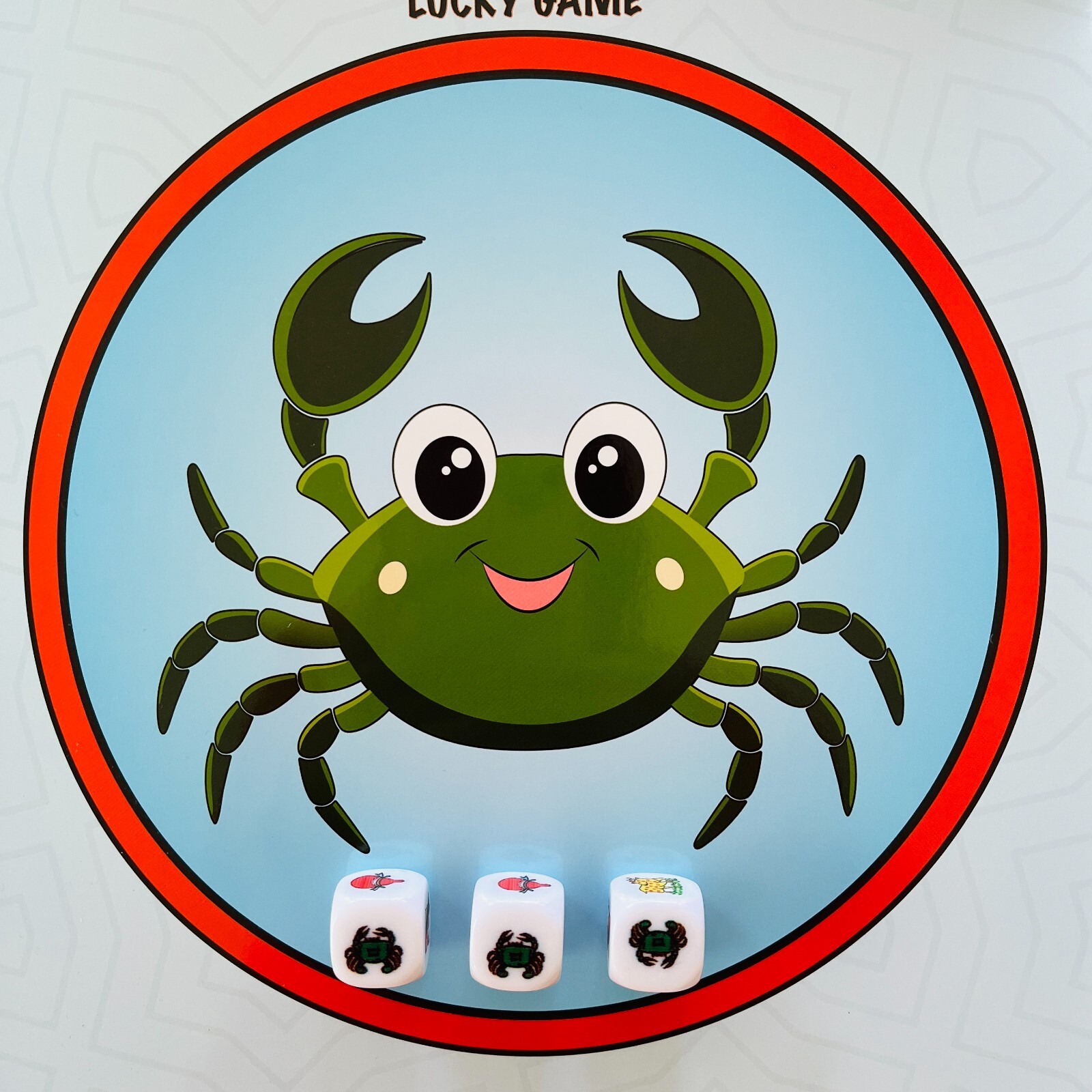Gourd Fish Shrimp Crab Dice Crown Anchor Game Chuck A Luck Game Bau Ca Tom Cua