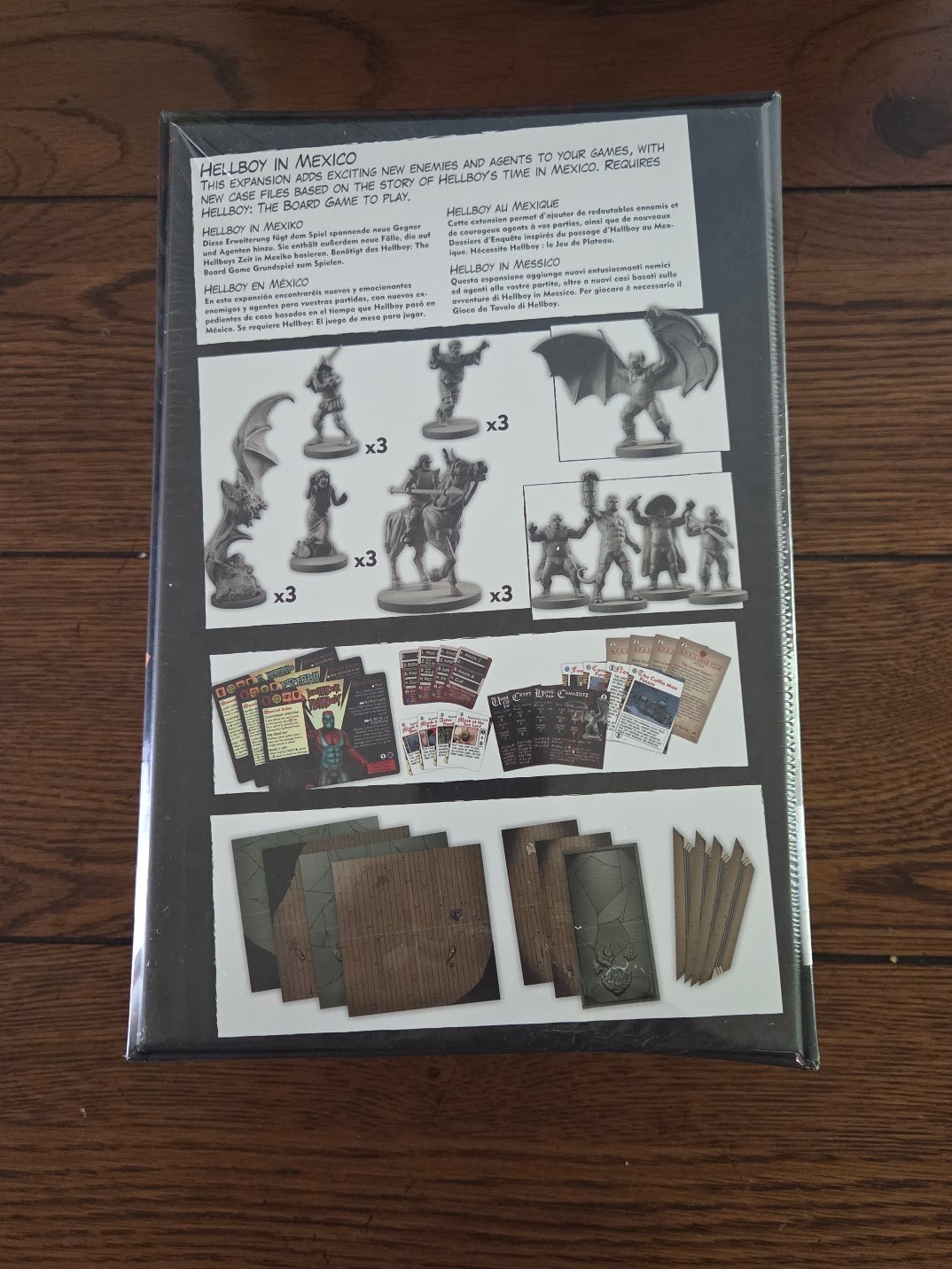 Hellboy The Board Game: Big Box of Doom Kickstarter + Core Game Retail + Mexico