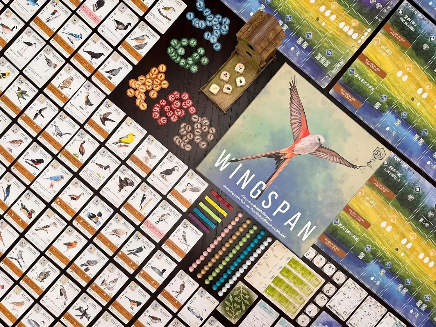 Wingspan Base Game by Elizabeth Hargrave | A Relaxing, Strategy Board Game A…