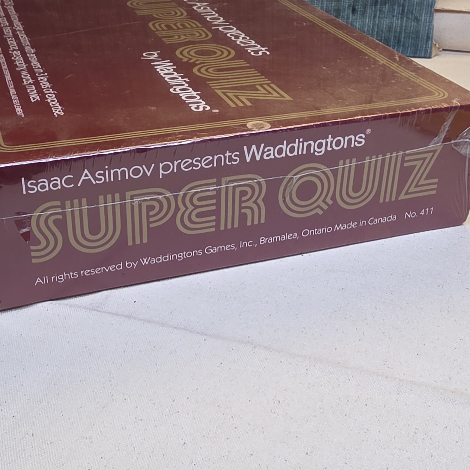 Waddingtons Super Quiz General Knowledge Quiz Game No. 411 Shrink-Wrapped