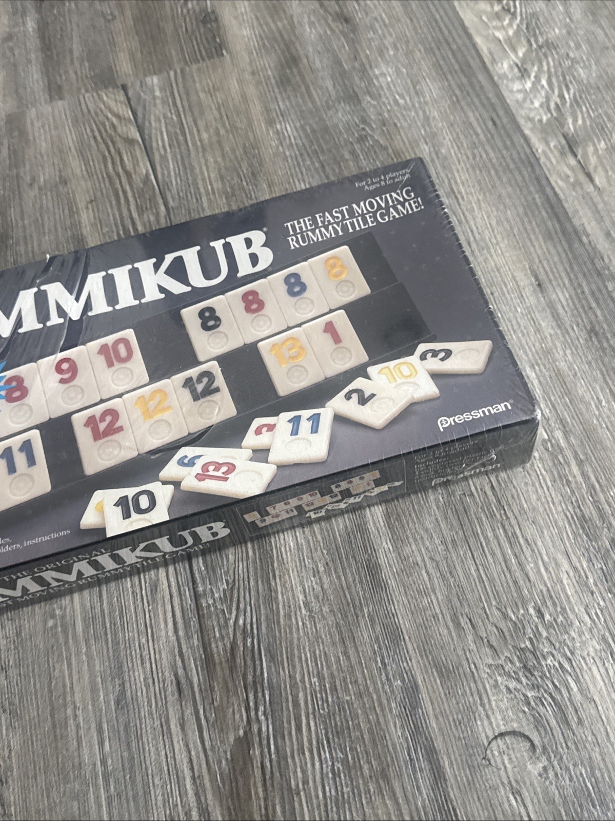 The Original Rummikub – 1990 Edition – NEW SEALED – Fast Moving Rummy Title Game