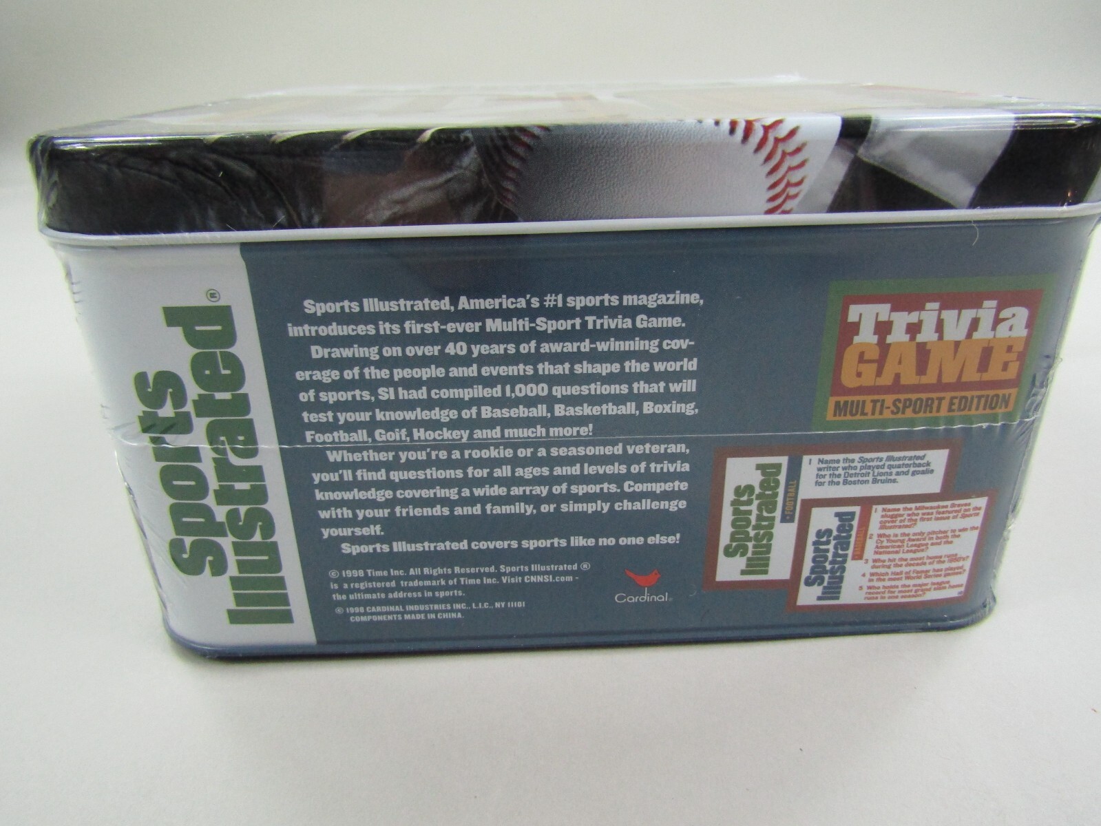 Sports Illustrated Trivia Game MultiSport Special Collectors Edition New