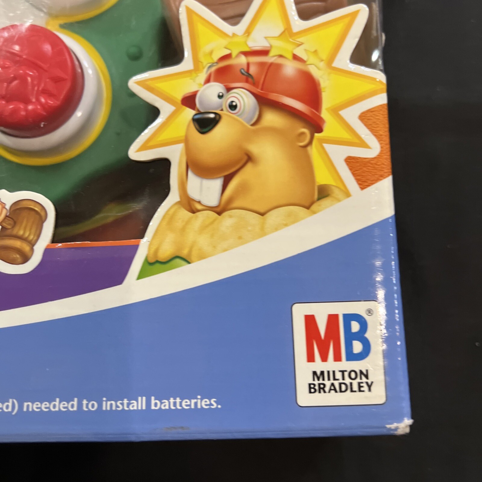 Whac A Mole 2005 Milton Bradley Hasbro Plug Into TV Game NEW Old Stock