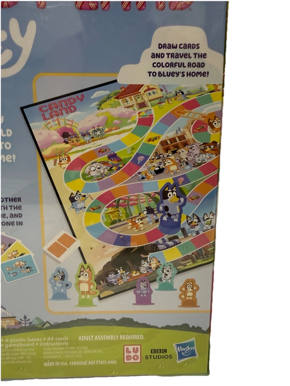 Candy Land Bluey Edition Board Game Ages 3 and up, 2-6 Players