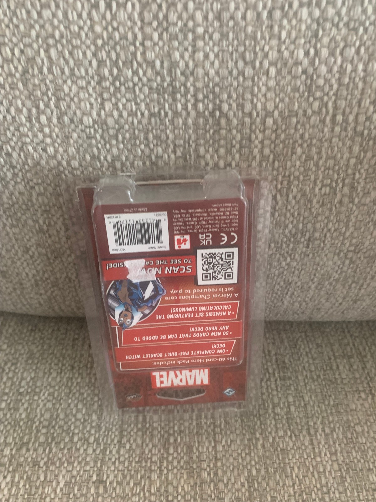 Marvel Champions LCG Scarlet Witch Hero Pack Comics Collection New Factory Seale