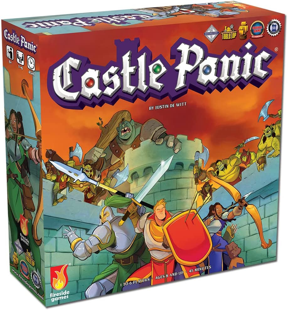 Castle Panic 2Nd Edition | Cooperative Family Strategy Board Game with Monster D