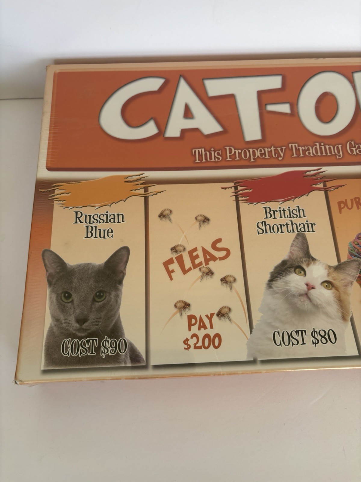 Late for the Sky Cat-Opoly Board Game Traditional Play 1 Hour, 2+ Players, 8+
