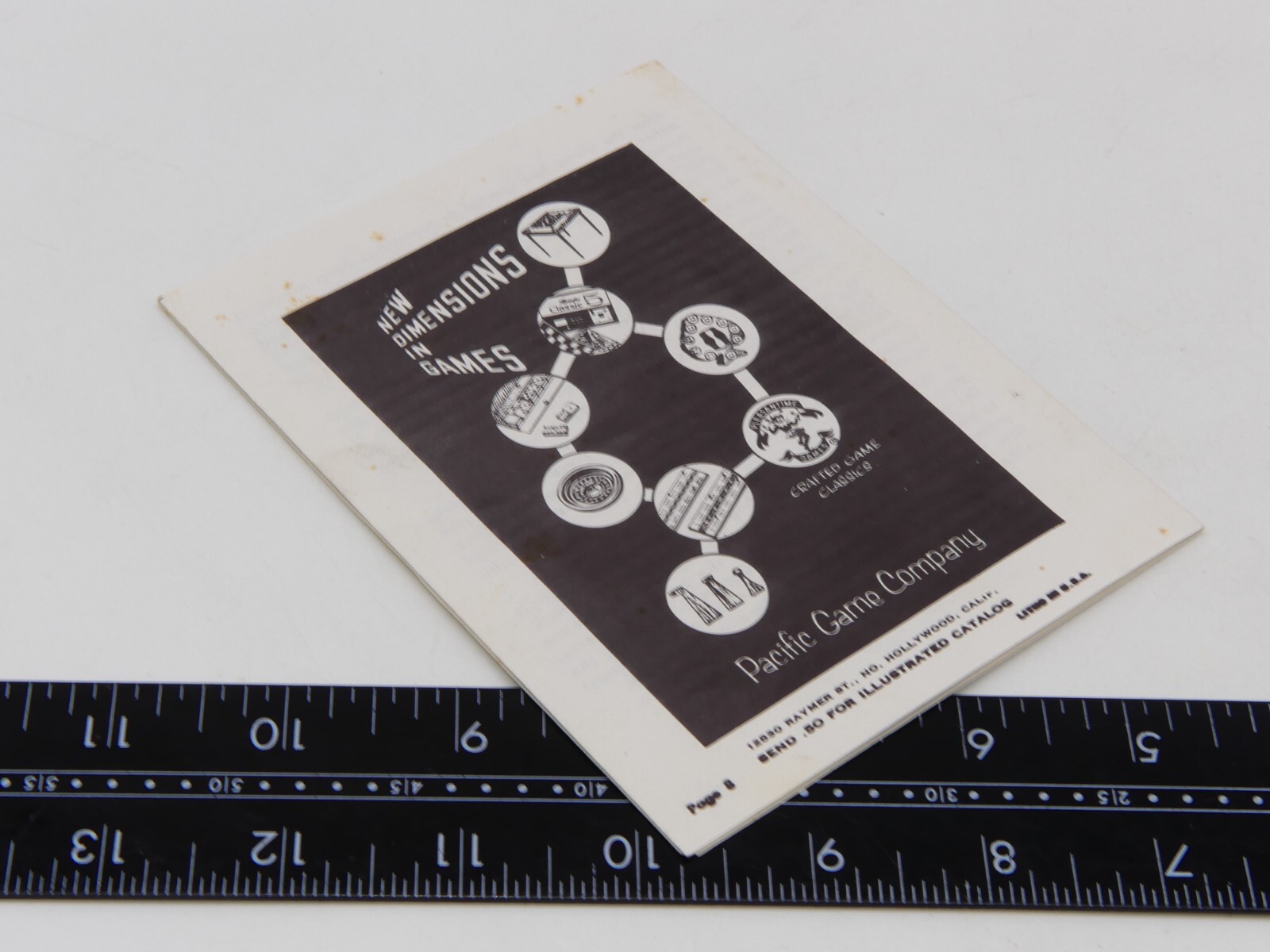 Vintage Pleasantime Tournament Checker Set Game Instruction Manual Part 302